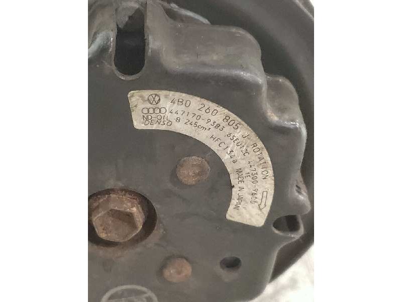 Recambio de compresor aire acondicionado para audi allroad quattro (4b5) 2.5 tdi (132kw) referencia OEM IAM 4471709383 4B0260805