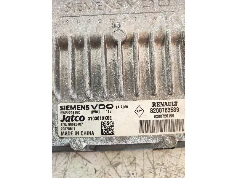 Recambio de centralita cambio automatico para renault espace iv (jk0) expression referencia OEM IAM 5WP222818C 8200783539 310361