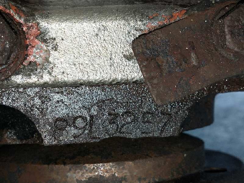 Recambio de diferencial trasero para maserati 222 se 2.8 biturbo referencia OEM IAM 12HU004005 89L3257 