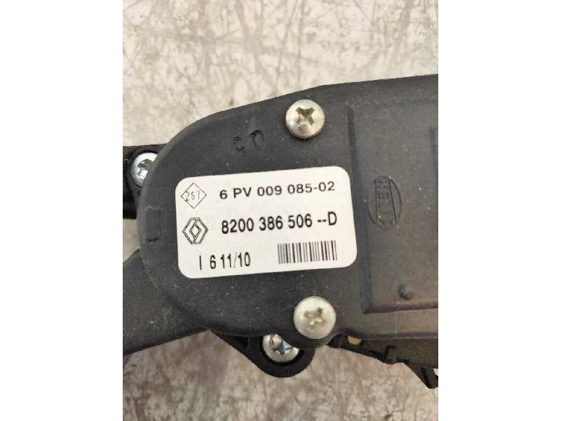 Recambio de potenciometro pedal para dacia duster ambiance 4x2 referencia OEM IAM 6PV00908502 8200386506D 
