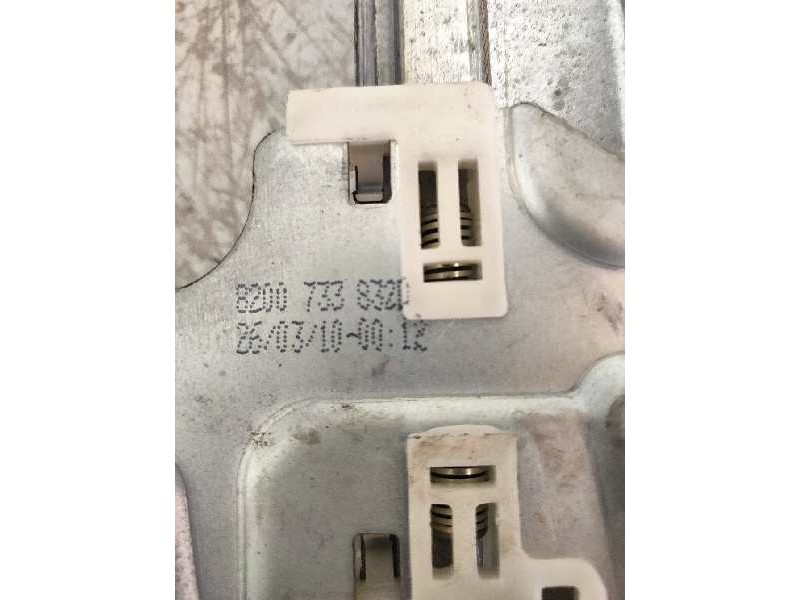 Recambio de elevalunas trasero derecho para dacia duster ambiance 4x2 referencia OEM IAM 8200733832D 9030256 