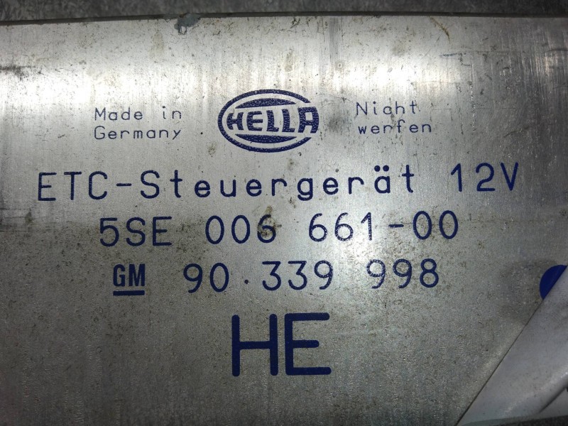 Recambio de modulo electronico para opel astra f berlina 16v gsi referencia OEM IAM 5SE00666100 90339998 