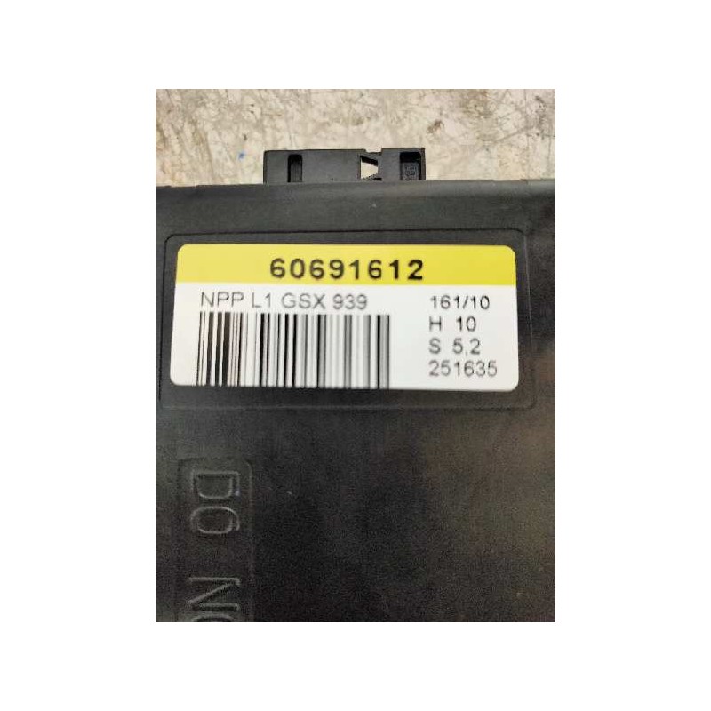 Recambio de modulo electronico para alfa romeo 159 (140) 2.4 jtdm 20v ti referencia OEM IAM 60691612  