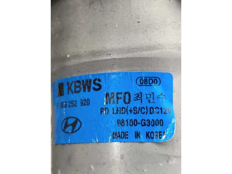 Recambio de motor limpia delantero para hyundai i30 (pd) style referencia OEM IAM F005252920 98100G3000 
