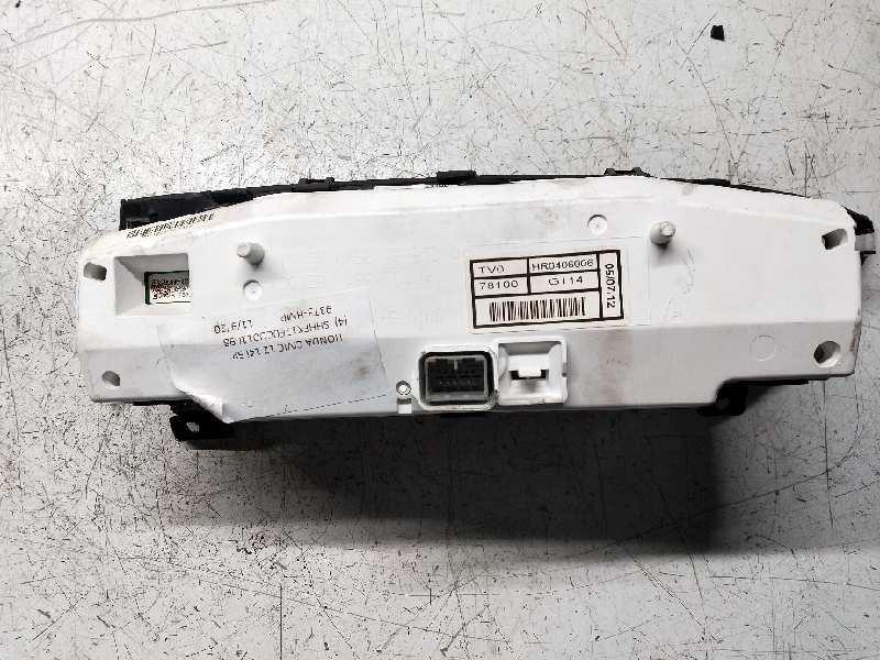 Recambio de pantalla multifuncion para honda civic (fk) 1.4 cat referencia OEM IAM HR0406006 78100G114 