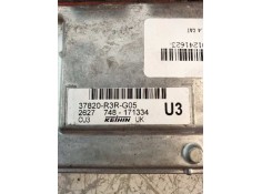 Recambio de centralita motor uce para honda civic (fk) 1.4 cat referencia OEM IAM 37820R3RG05 748171334 2627 U3 2