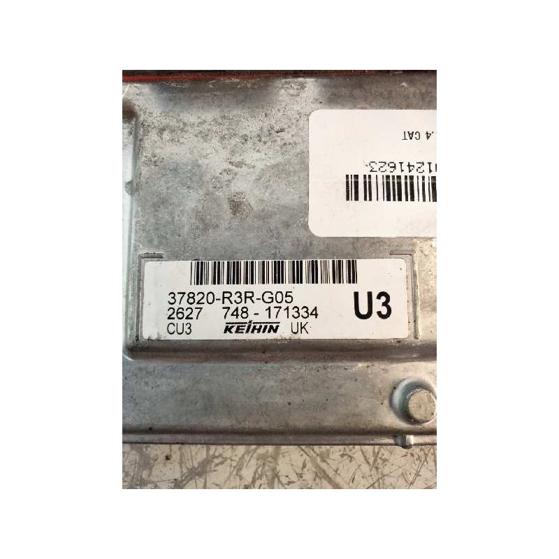 Recambio de centralita motor uce para honda civic (fk) 1.4 cat referencia OEM IAM 37820R3RG05 748171334 2627 U3