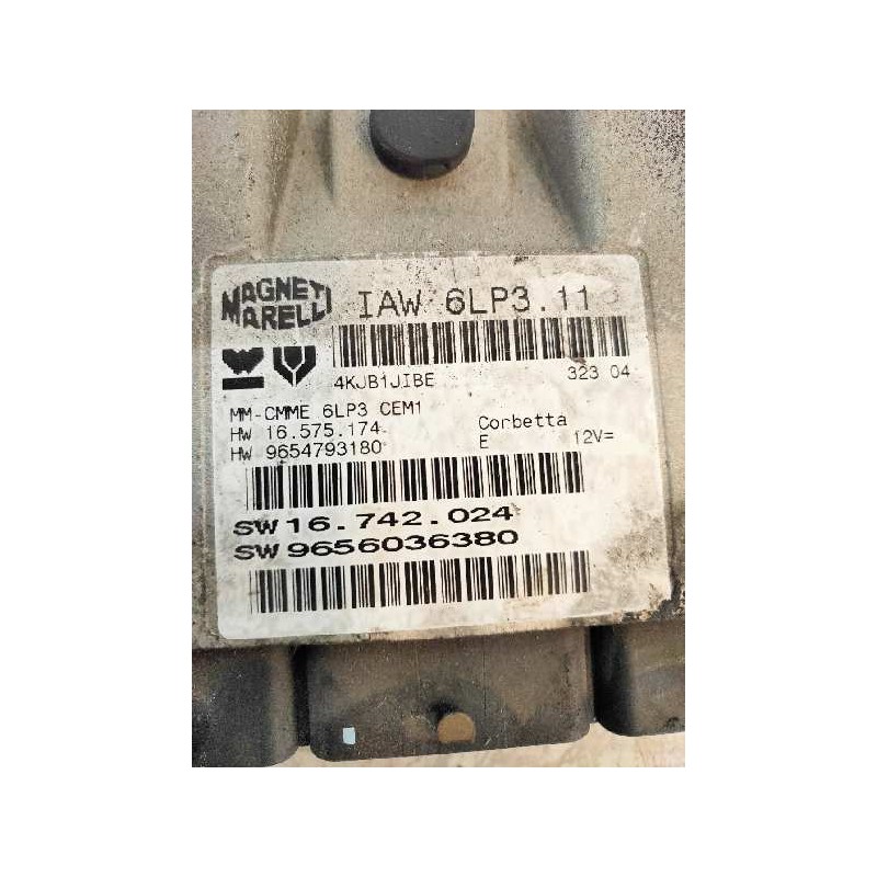 Recambio de centralita motor uce para peugeot 407 st confort pack referencia OEM IAM IAW6LP311 9656036380 9654793180 16742024 16