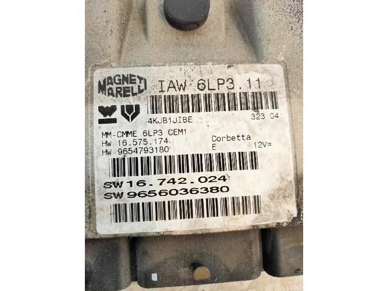 Recambio de centralita motor uce para peugeot 407 st confort pack referencia OEM IAM IAW6LP311 9656036380 9654793180 16742024 16