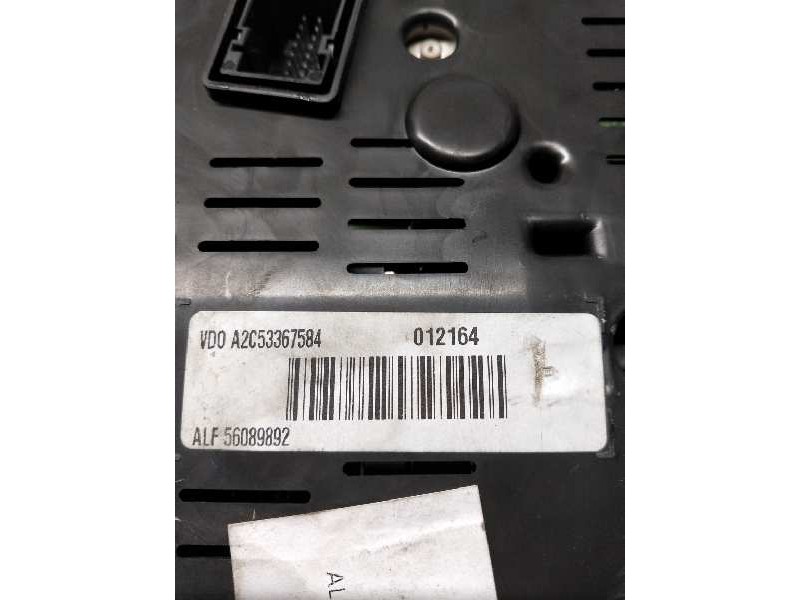 Recambio de cuadro instrumentos para alfa romeo 159 (140) 2.4 jtdm 20v ti referencia OEM IAM A2C53367584 56089892 