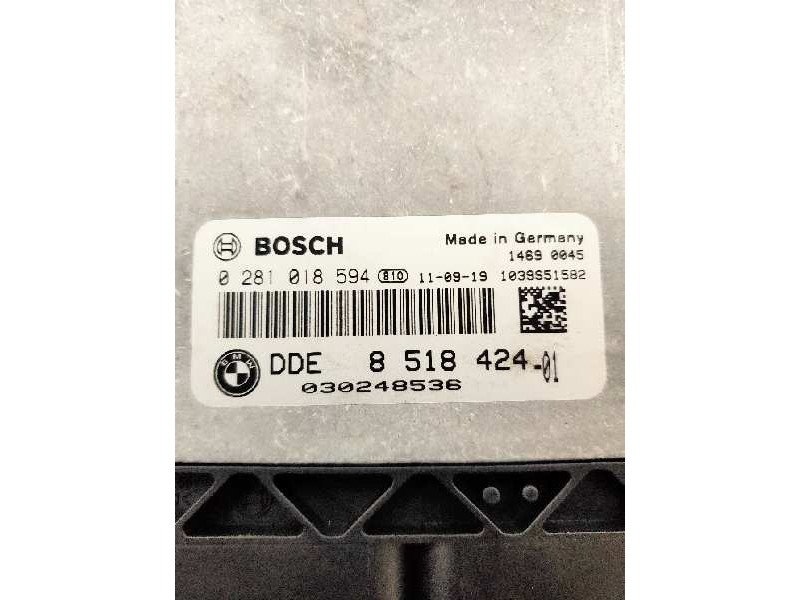 Recambio de centralita motor uce para bmw serie 1 lim. (f20) 118d referencia OEM IAM 0281018594 8518424 