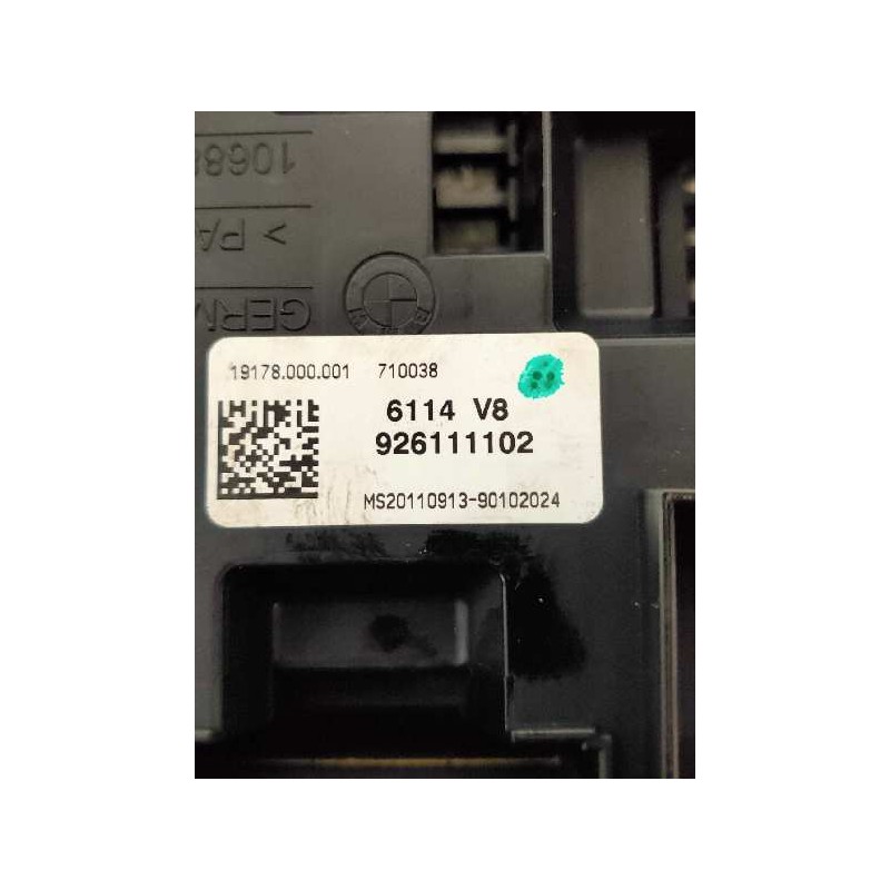 Recambio de caja reles / fusibles para bmw serie 1 lim. (f20) 118d referencia OEM IAM 926111102 19180000001 718182 6114V8