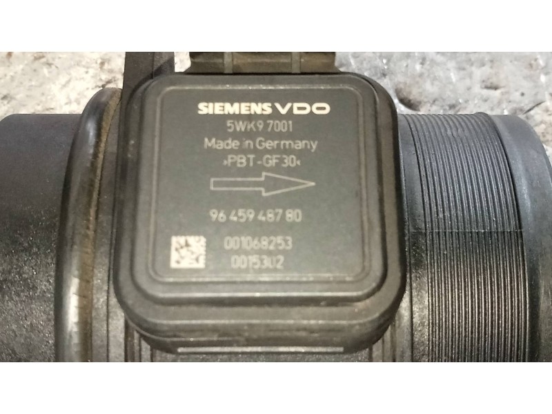 Recambio de caudalimetro para citroen c5 berlina exclusive referencia OEM IAM 5WK97001 9645948780 