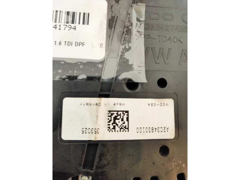 Recambio de cuadro instrumentos para volkswagen golf vii lim. (5g1) 1.6 tdi dpf referencia OEM IAM 5G0920860A 13545020690 A2C348