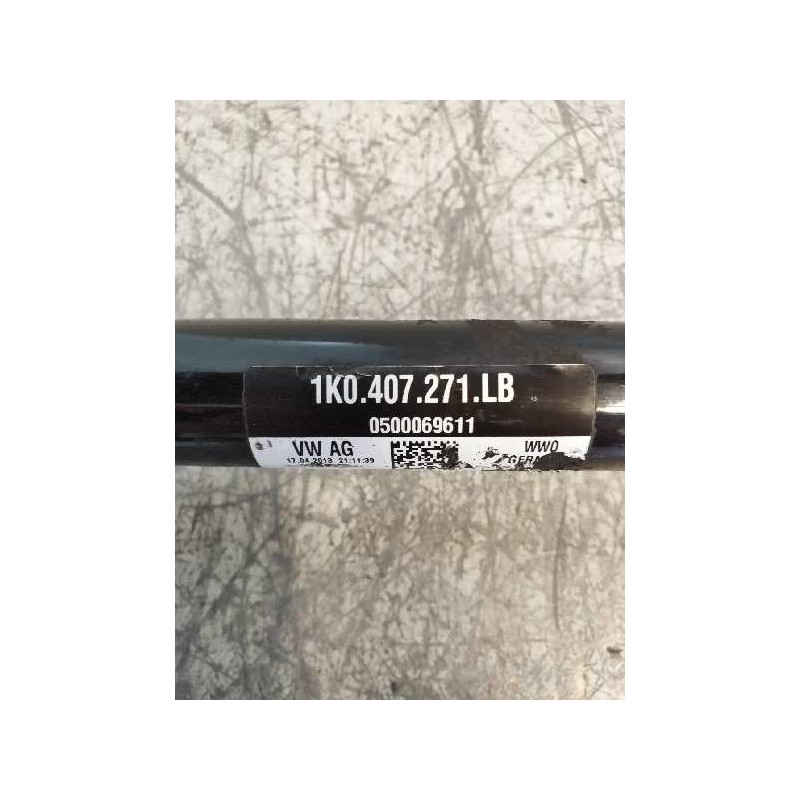 Recambio de transmision delantera izquierda para volkswagen golf vii lim. (5g1) 1.6 tdi dpf referencia OEM IAM 1K0407271LB  