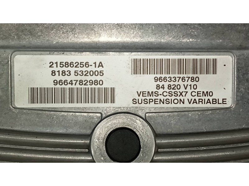 Recambio de centralita suspension para citroen c5 berlina exclusive referencia OEM IAM 9664782980 9663376780 215862561A