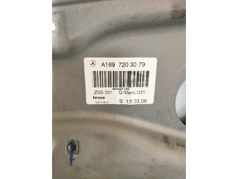 Recambio de elevalunas delantero derecho para mercedes clase b (w245) 200 (245.233) referencia OEM IAM A1697203079  