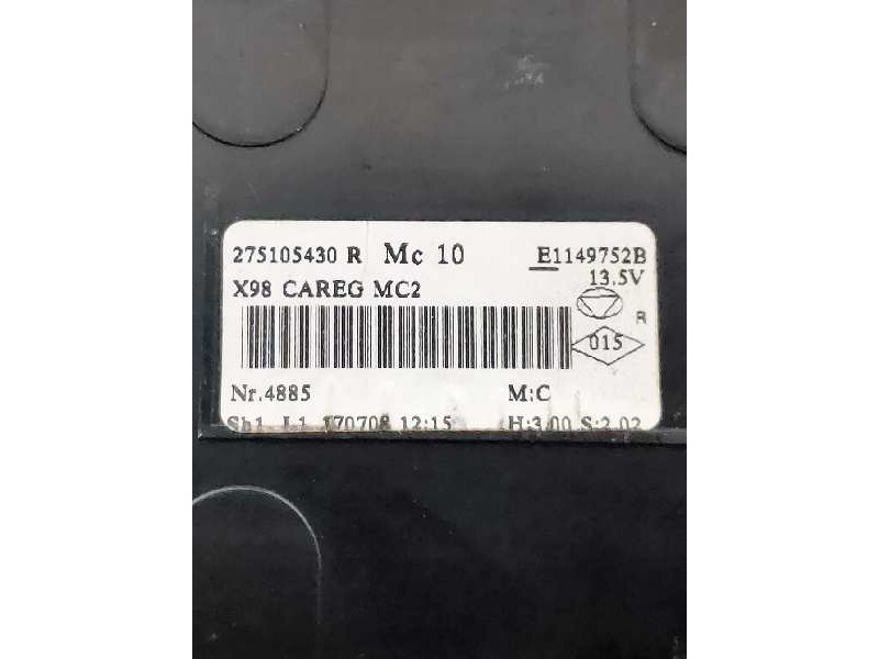 Recambio de mando calefaccion / aire acondicionado para renault clio iv 0.9 referencia OEM IAM 275105430R  