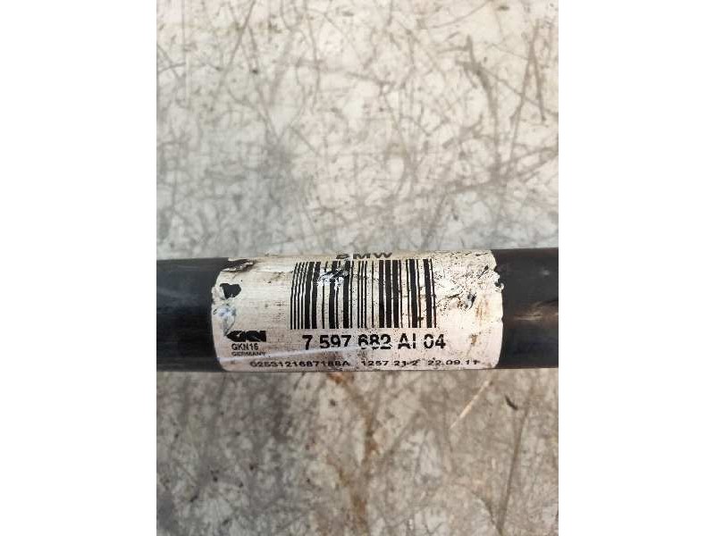 Recambio de transmision trasera derecha para bmw serie 1 lim. (f20) 118d referencia OEM IAM 7597682AI04  