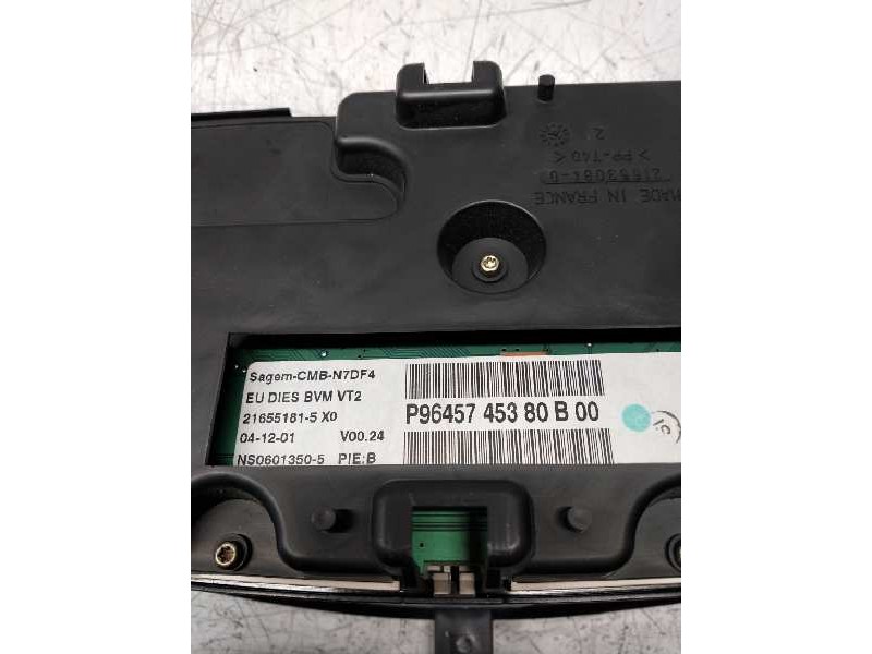 Recambio de cuadro instrumentos para citroen xsara coupe 2.0 hdi chrono referencia OEM IAM P9645745380 B00 216551815