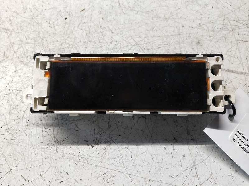 Recambio de pantalla multifuncion para peugeot 207 xs referencia OEM IAM 966320558001 50355029011101 