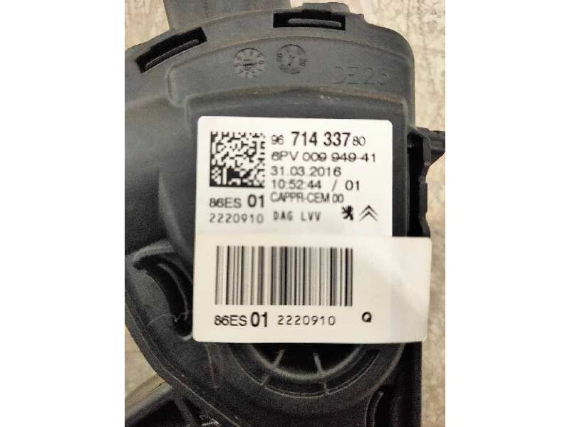 Recambio de potenciometro pedal para peugeot 208 style referencia OEM IAM 6PV00994941 9671433780 