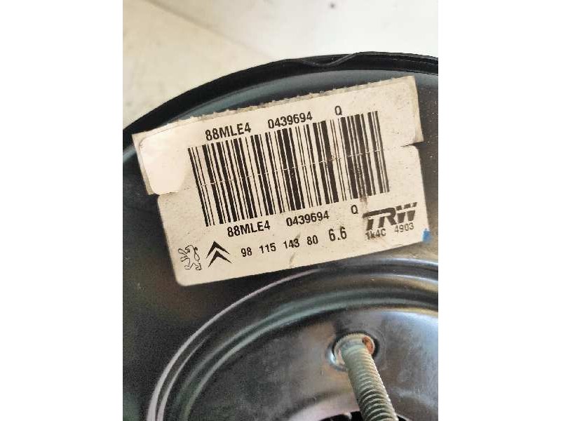 Recambio de servofreno para peugeot 208 style referencia OEM IAM 9811514380  