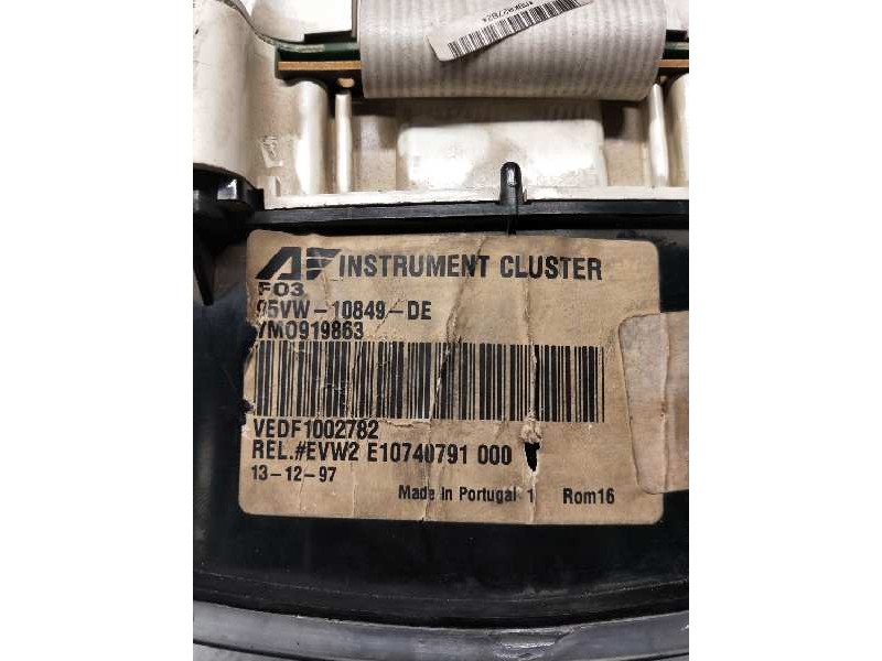 Recambio de cuadro instrumentos para ford galaxy (vx) clx referencia OEM IAM 95VW10849 DE 