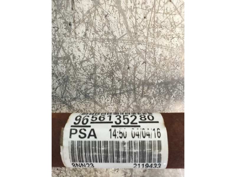 Recambio de transmision delantera izquierda para peugeot 208 style referencia OEM IAM 9656135280  