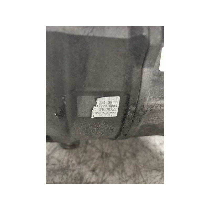 Recambio de compresor aire acondicionado para mercedes clase clk (w208) coupe 200 compressor (evo) (208.344) referencia OEM IAM 