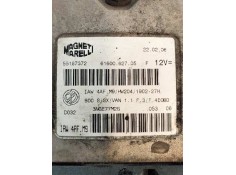 Recambio de centralita motor uce para fiat seicento (187) sx (10.2000) referencia OEM IAM IAW4AFM9 55187372 6160062705 2