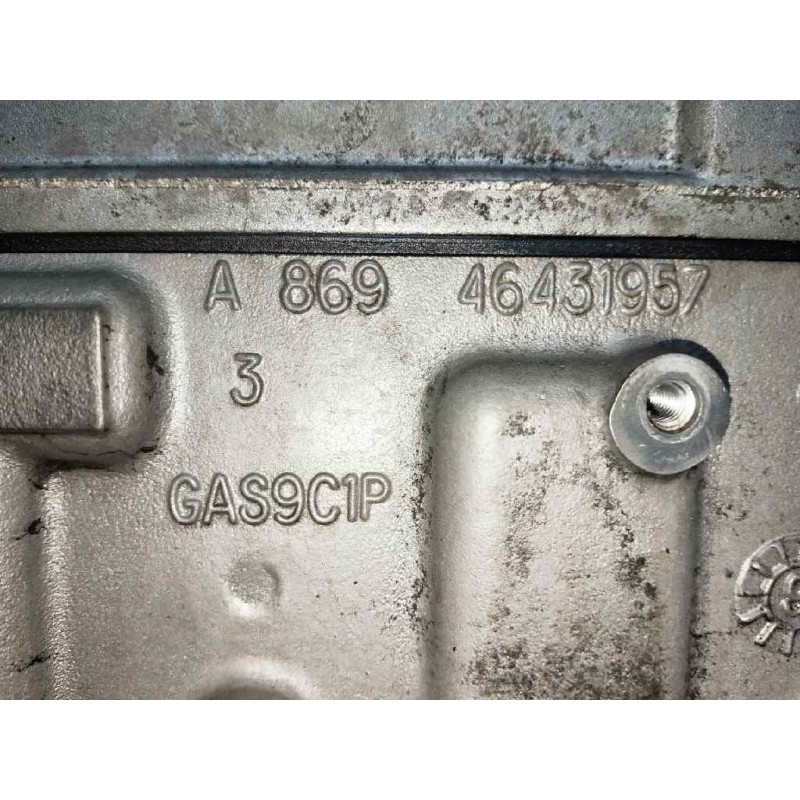 Recambio de culata para fiat marea berlina (185) 1.9 jtd cat referencia OEM IAM 186A6000 46431957 A869 GAS9C1P