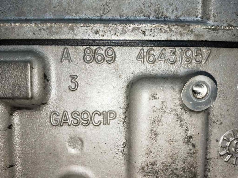 Recambio de culata para fiat marea berlina (185) 1.9 jtd cat referencia OEM IAM 186A6000 46431957 A869 GAS9C1P