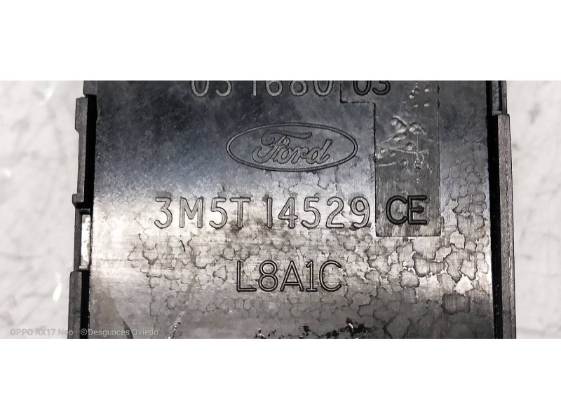 Recambio de mando elevalunas delantero izquierdo para ford focus berlina (cap) ambiente (d) referencia OEM IAM 3M5T14529CE  