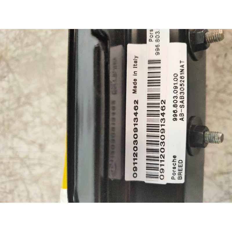 Recambio de airbag lateral delantero izquierdo para porsche 911 (typ 996) carrera 4 s coupe referencia OEM IAM 99680309100  