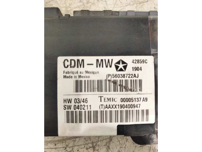 Recambio de modulo electronico para chrysler 300 c 3.5 referencia OEM IAM P56038722AJ 42859C 000051137A9