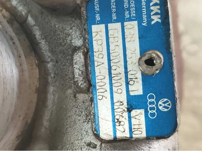 Recambio de turbocompresor para seat ibiza (6l1) vision referencia OEM IAM KP39A0006 038253016I KKK