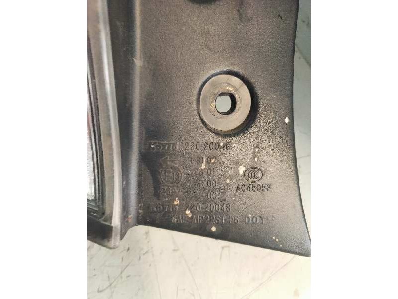 Recambio de piloto trasero izquierdo para subaru forester s12 2.0 diesel cat referencia OEM IAM 220200046  