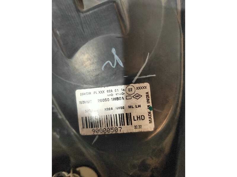 Recambio de faro izquierdo para nissan micra (k13) tekna sport referencia OEM IAM 260601HB0A   Recambio de faro izquierdo para nissan micra (k13) tekna sport referencia OEM IAM 260601HB0A