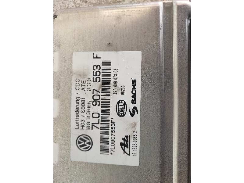 Recambio de centralita suspension para porsche cayenne (typ 9pa) básico referencia OEM IAM 7L0907553F 5SG00907303 