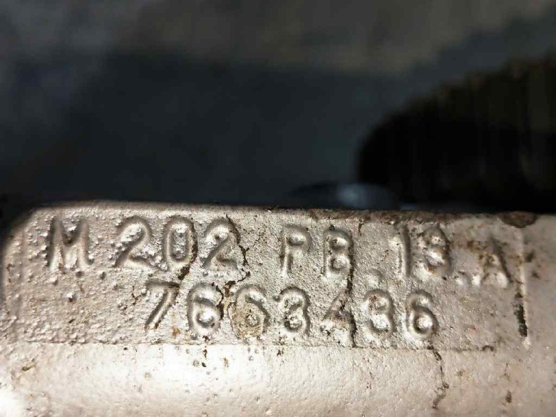 Recambio de culata para lancia delta 1.4 cat referencia OEM IAM 836A4000 7663436 M202PB13A