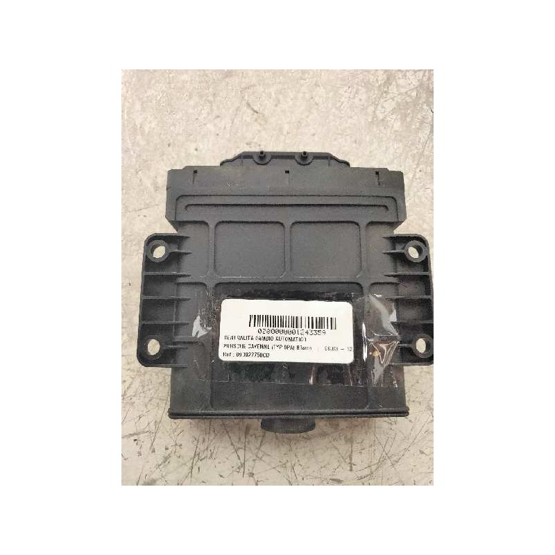 Recambio de centralita cambio automatico para porsche cayenne (typ 9pa) básico referencia OEM IAM 09D927750CD S0599 