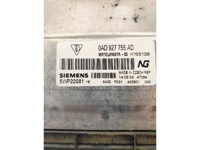 Recambio de modulo electronico para porsche cayenne (typ 9pa) básico referencia OEM IAM 0AD927755AD 5WP22081 