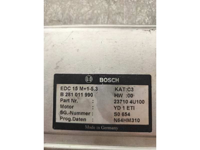 Recambio de centralita motor uce para nissan almera tino (v10m) ambience referencia OEM IAM B281011990 237104U100 