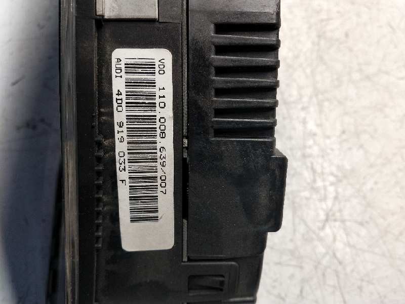Recambio de cuadro instrumentos para audi a8 (d2) 4.2 quattro referencia OEM IAM 110008639 110008007 4D0919033F