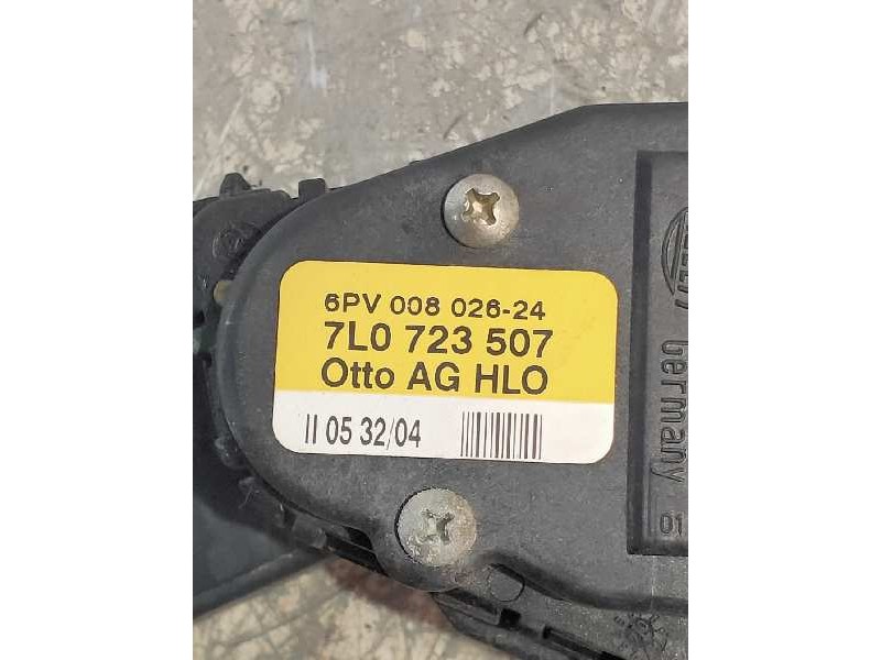 Recambio de potenciometro pedal para porsche cayenne (typ 9pa) básico referencia OEM IAM 7L0723507 6PV00802624 