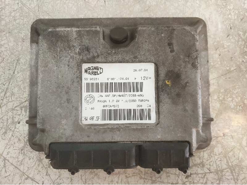 Recambio de centralita motor uce para fiat panda (169) 1.2 8v emotion referencia OEM IAM 55196261 6160112401 