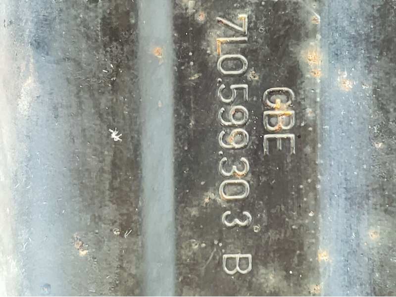 Recambio de puente trasero para porsche cayenne (typ 9pa) básico referencia OEM IAM 7L0599303B  