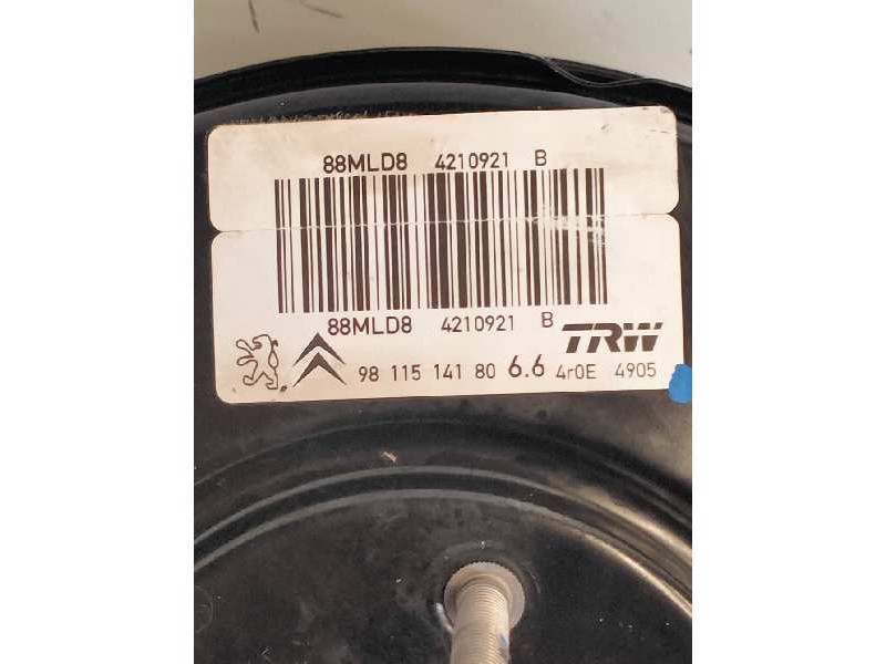Recambio de servofreno para citroen c3 elle referencia OEM IAM 9811514180 4210921B 88MLD8