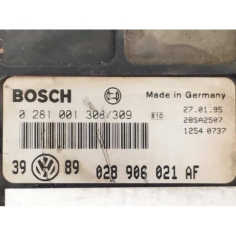 Recambio de centralita motor uce para volkswagen golf iii berlina (1h1) cl referencia OEM IAM 0281001308 0281001309 028906021AF